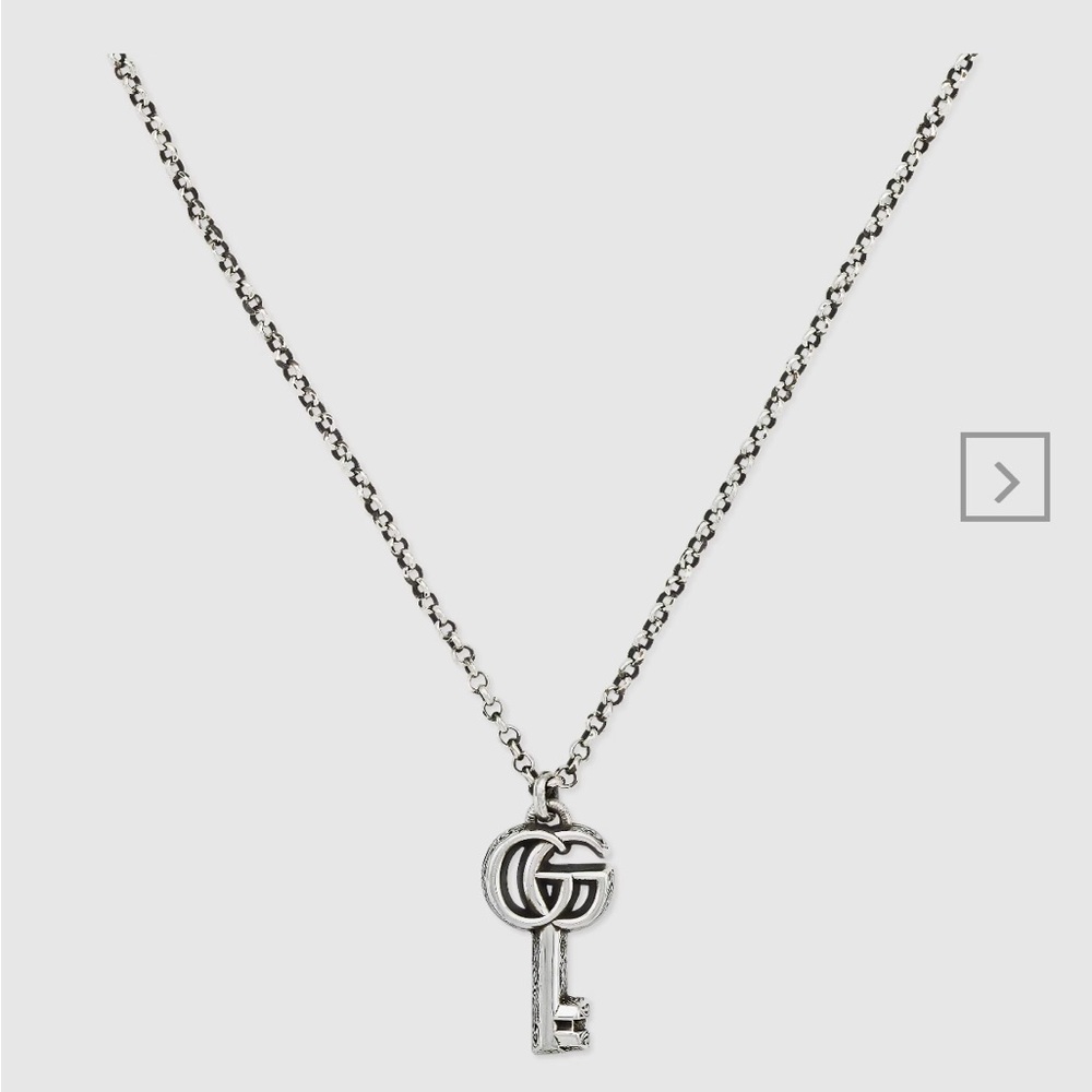 Gucci Double G Key Necklace